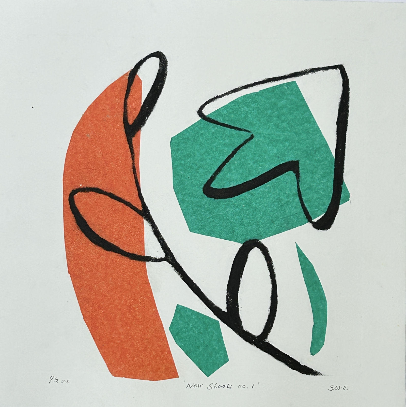 Sarah Warley-Cummings, New Shoots I v.e. 12