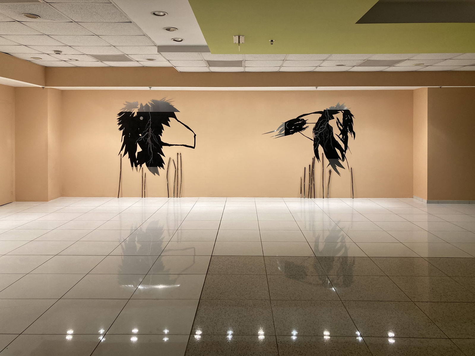 Lito Kattou and Petros Moris at the 7th Athens Biennale