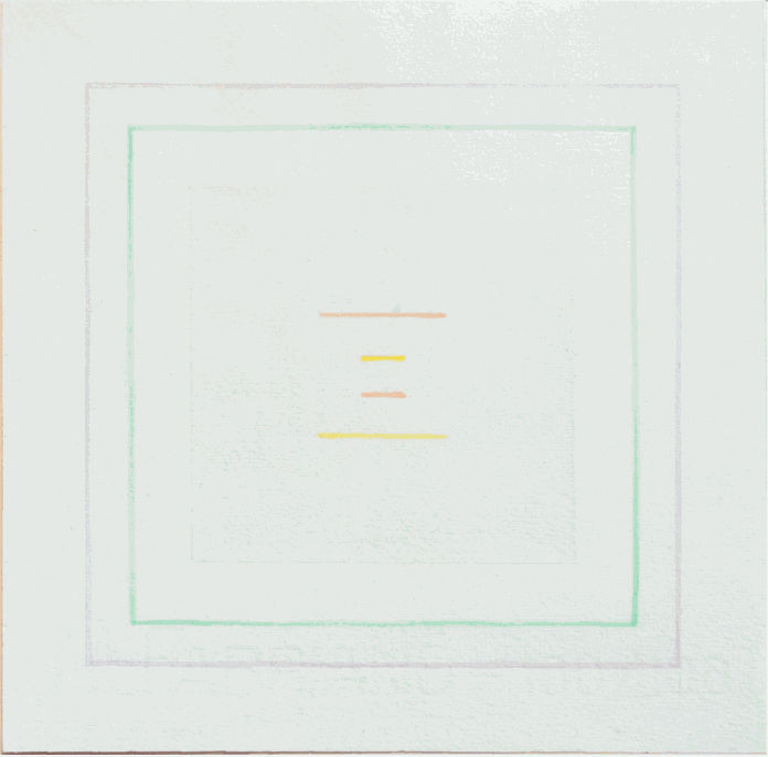 Antonio Calderara , 49 Variazioni Cromatiche , 1975