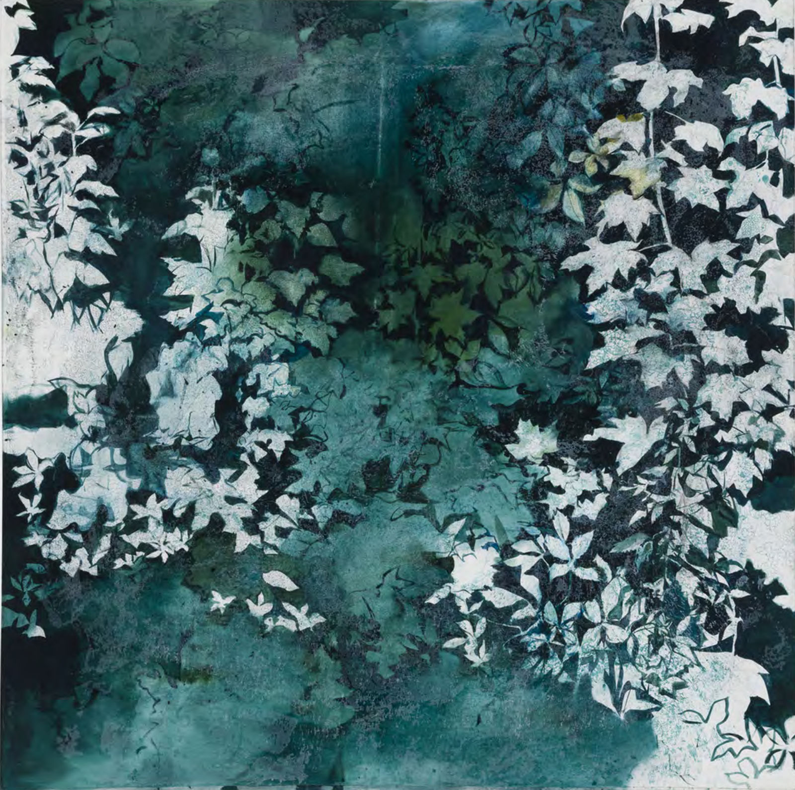 Rachael Catharine Anderson, Green Spectral Entry , 2021