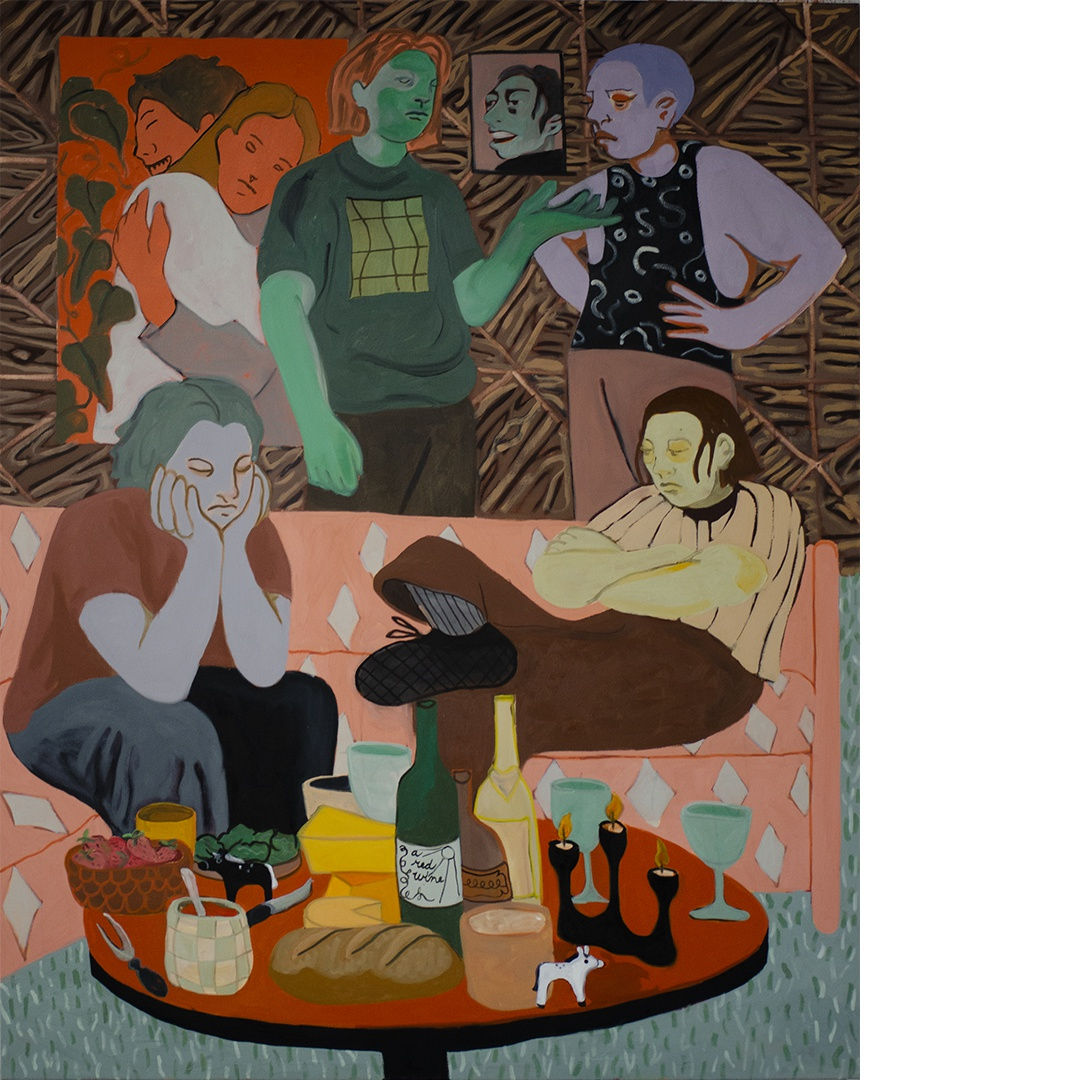 Katja Farin, Difficult dinner party, 2021