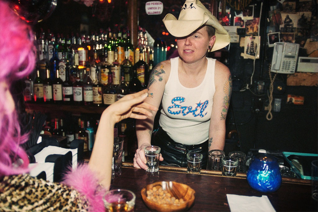 Chloe Sherman, Steak House bartending San Francisco 1999, 2022