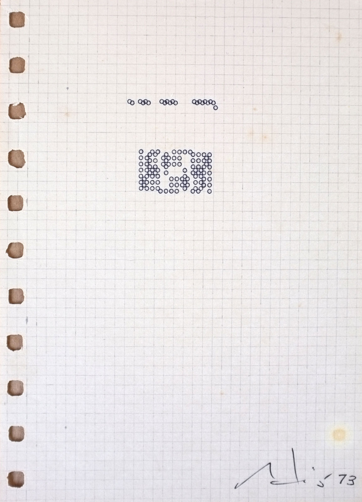 Guillem Rubió, Untitled, 1973