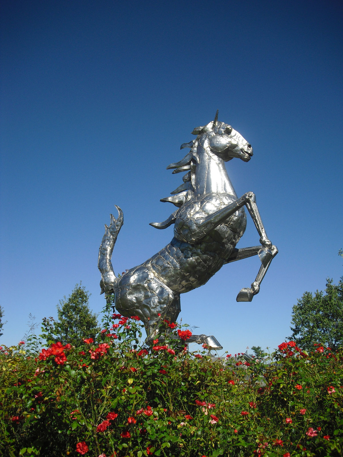 Helidon Xhixha , THE PRANCING HORSE, 2003
