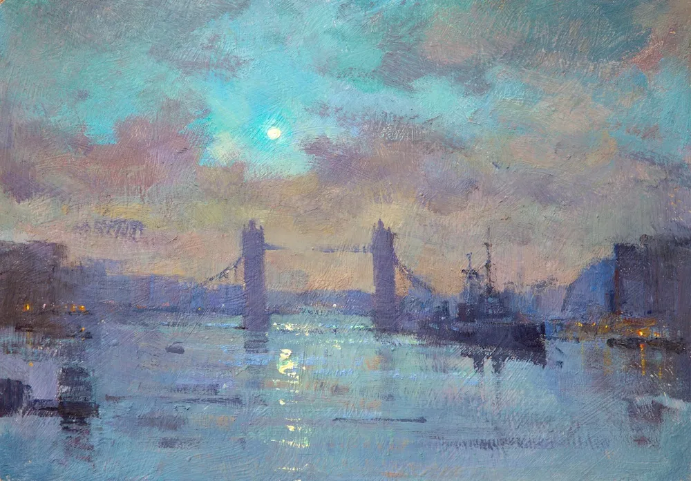 tower Bridge by Moonlight