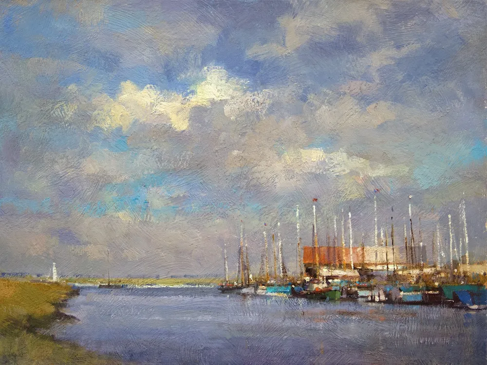 Flood tide at Oare Creek