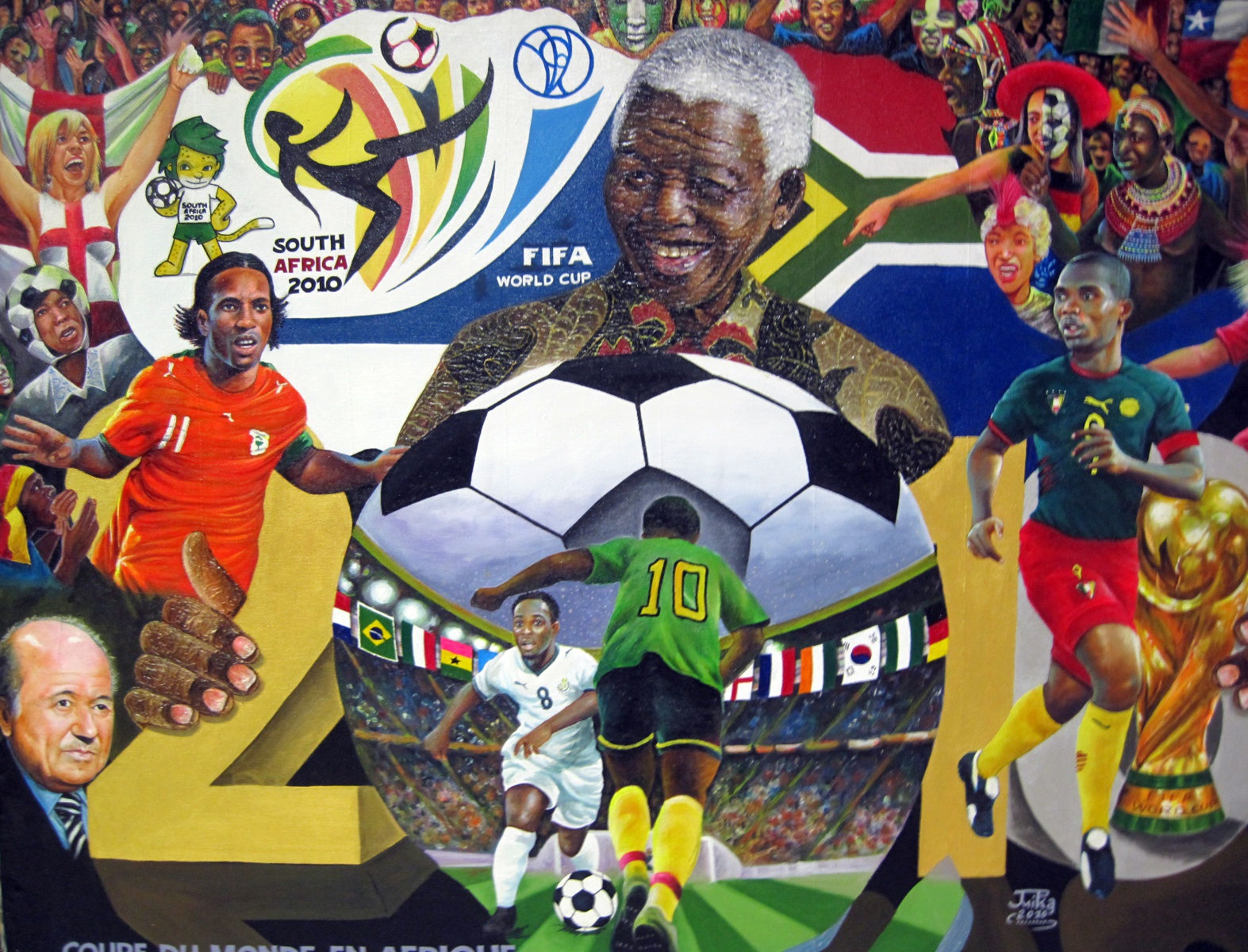 Jean Paul Nsimba Mika, Coupe du monde en Afrique du Sud, 2010