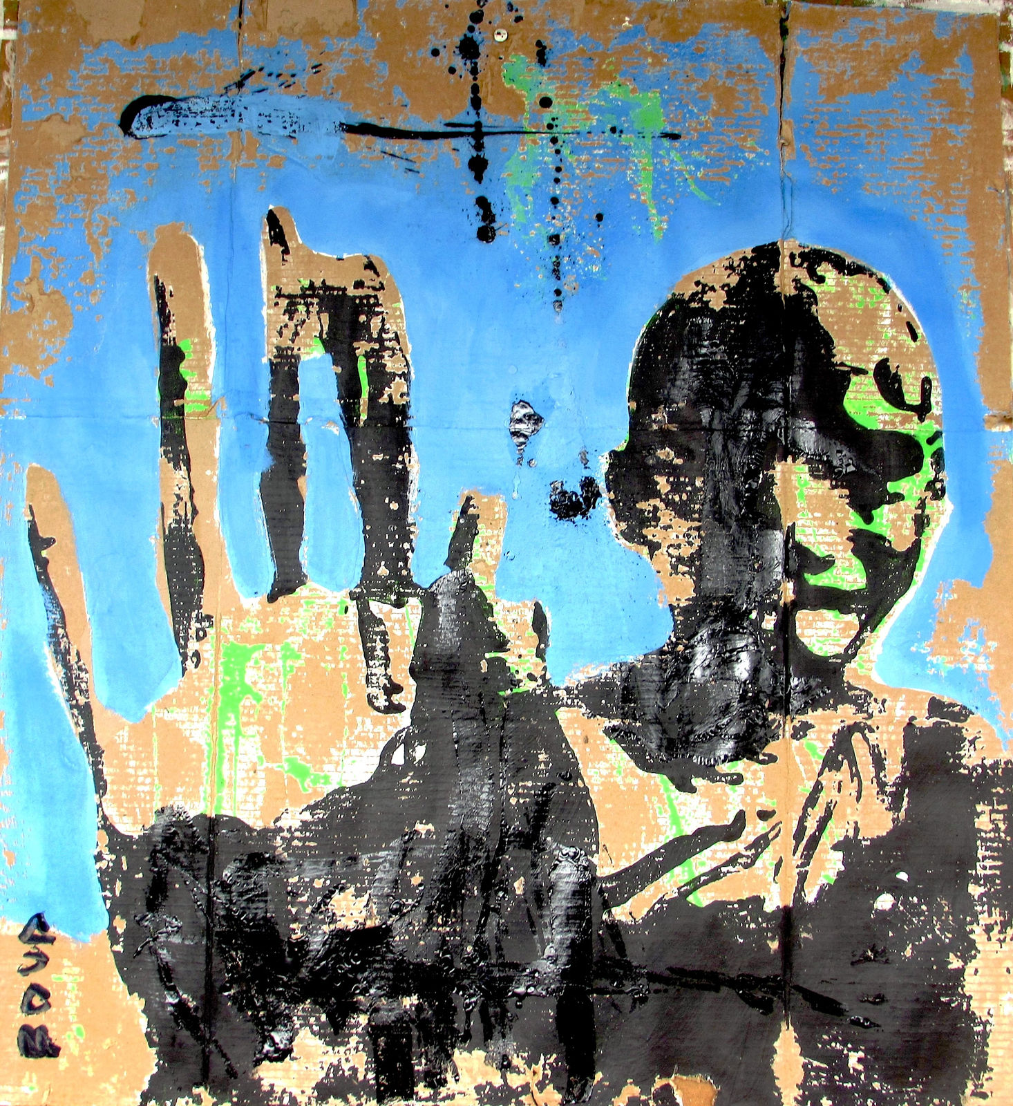 Armand Boua, Stop, 2016