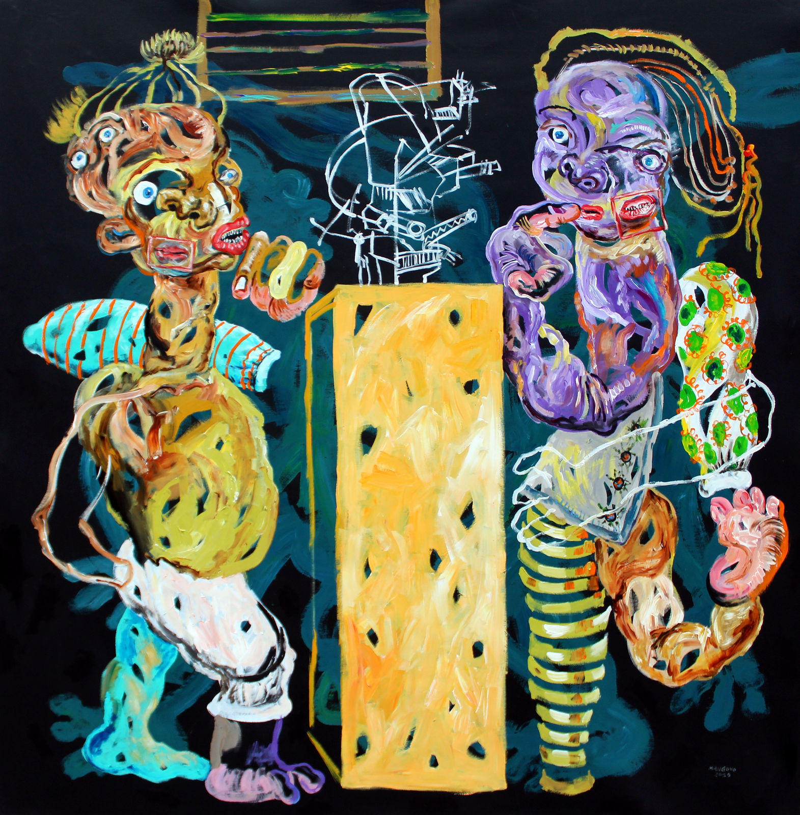 Cristiano Mangovo, Questionamento, 2019