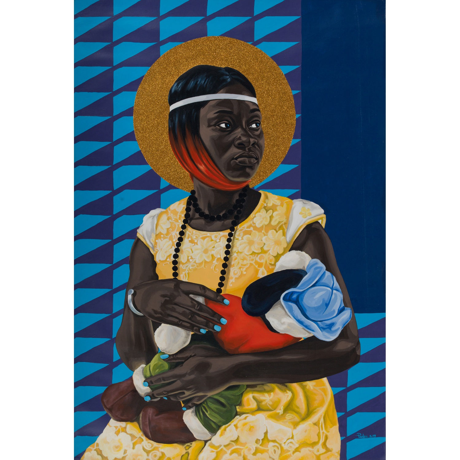 Marc Padeu, Vierge à l'Enfant, 2019