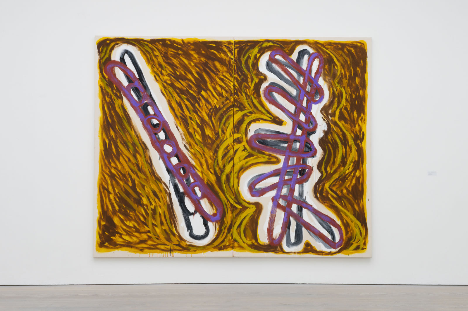 Installation View of Unreal City: Abstract Painting In London, Saatchi Gallery, 18 October - 17 November 2024