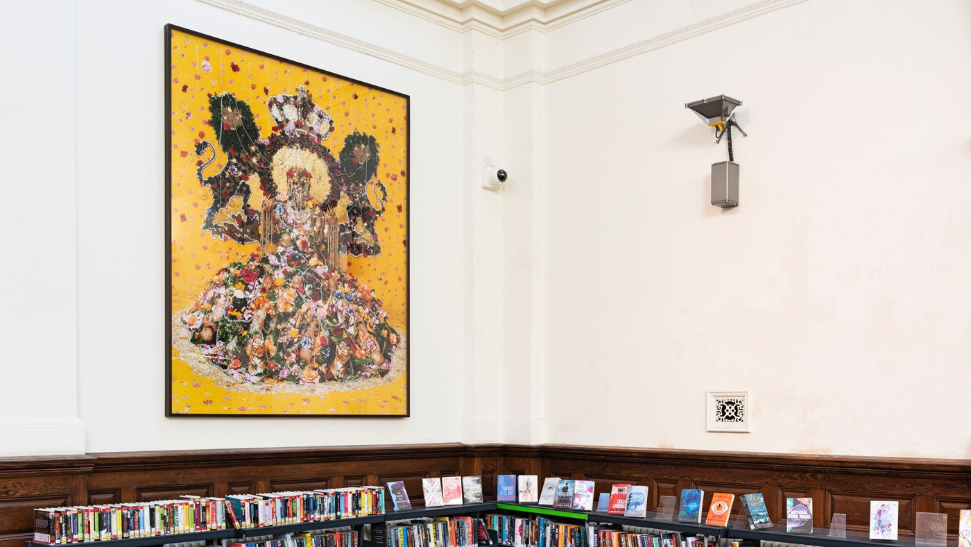 Hew Locke, Serpent of the Nile (Sejant), 2007, Ways of Seeing, Walthamstow Library