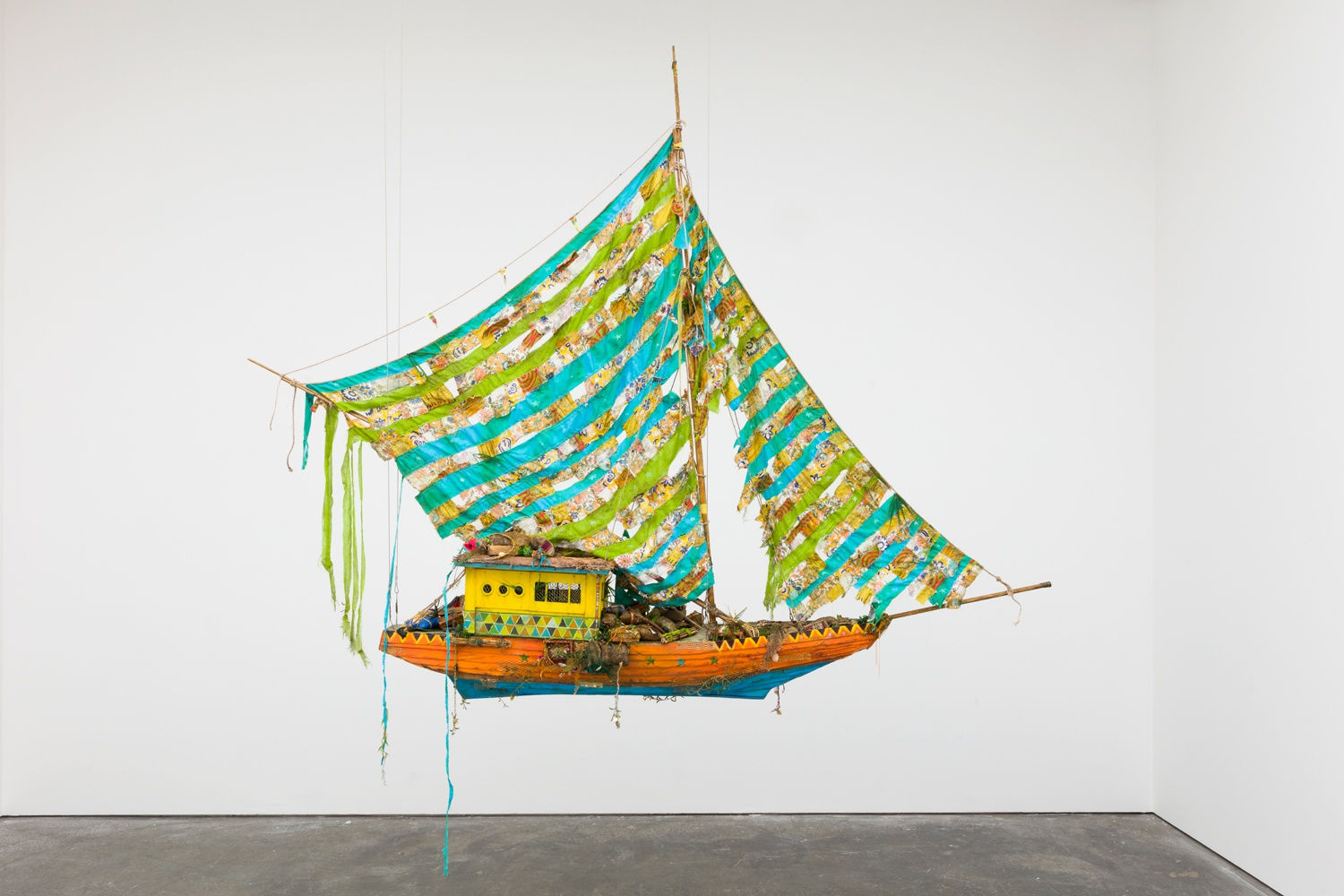 Hew Locke, Where Lies the Land? 2, 2019