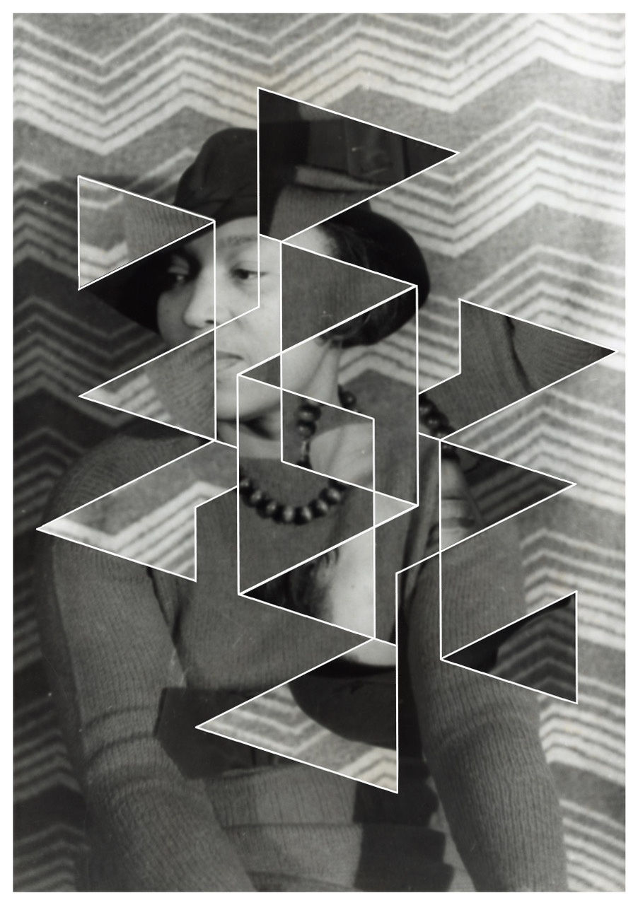 Andrea Geyer, Constellations (Zora Neale Hurston after Carl Van Vechten), 2022