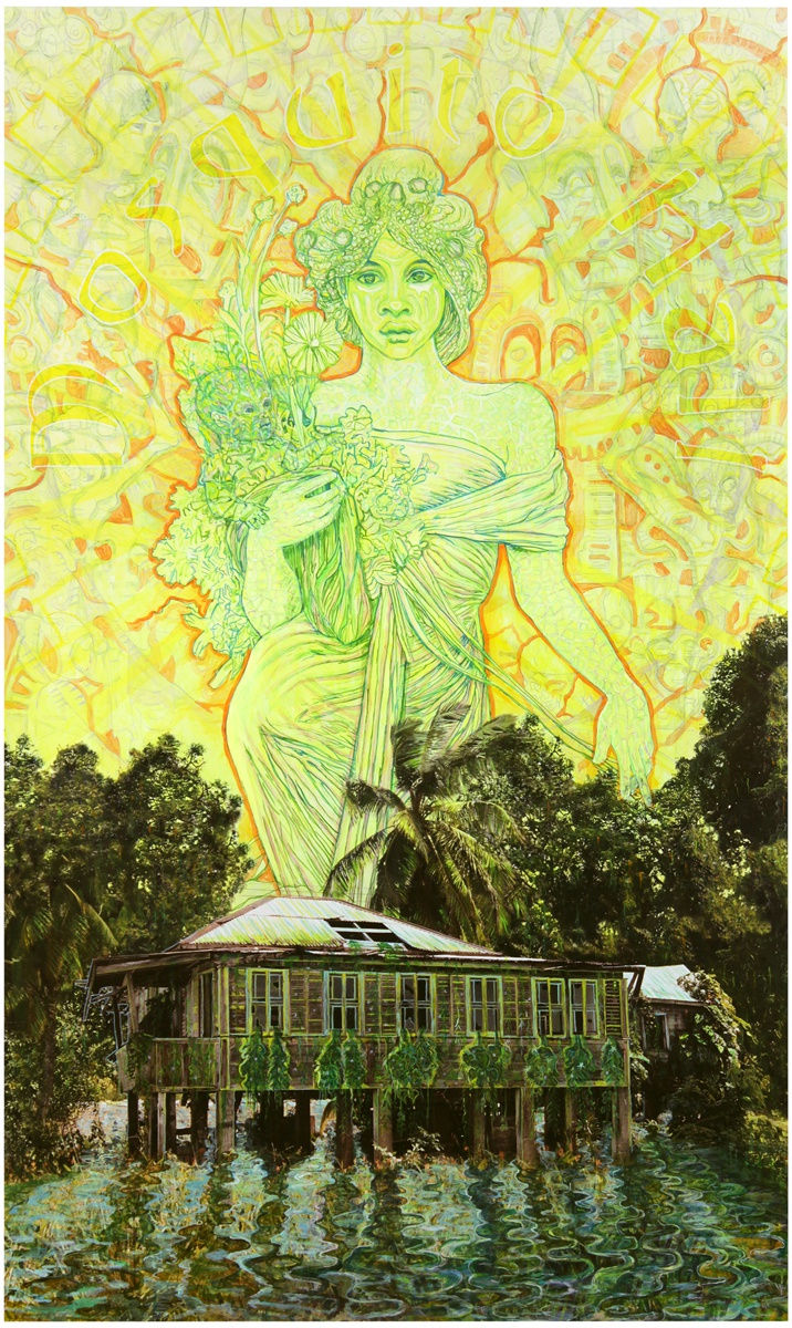 Hew Locke, Mosquito Hall, 2013