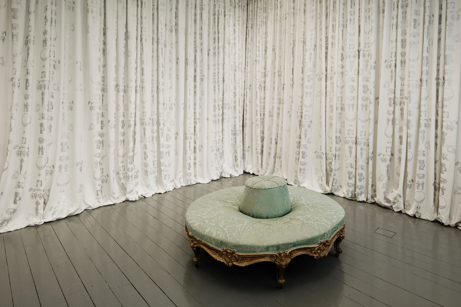 Andrea Geyer, Collective Weave in When We, Irish Museum of Modern Art, Dublin, 2018. Photo by Ros Kavanagh,