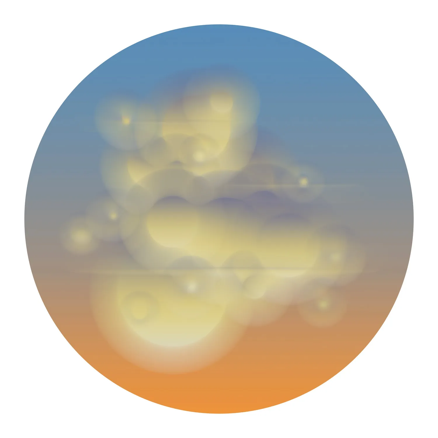 Ted Kincaid, Hudson Valley Cloud 4517 (Inness), 2017