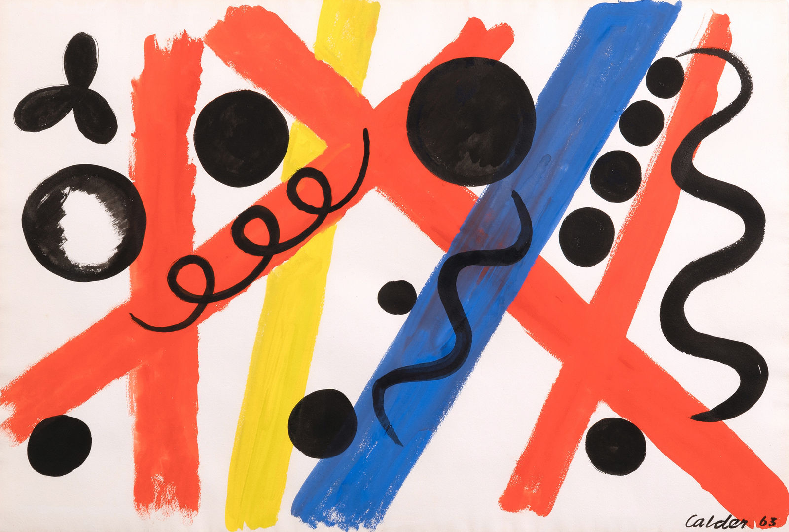 Alexander Calder, The Beams, 1963