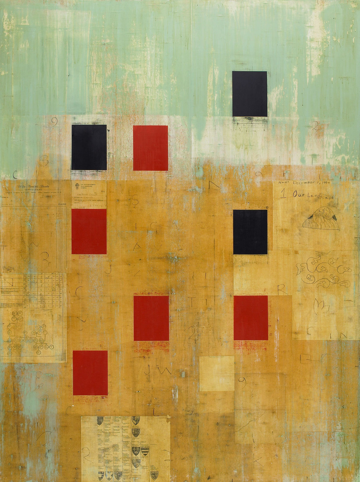 Robert Kelly, Tree of Consanguinity XVI (Our Landscape), 1997