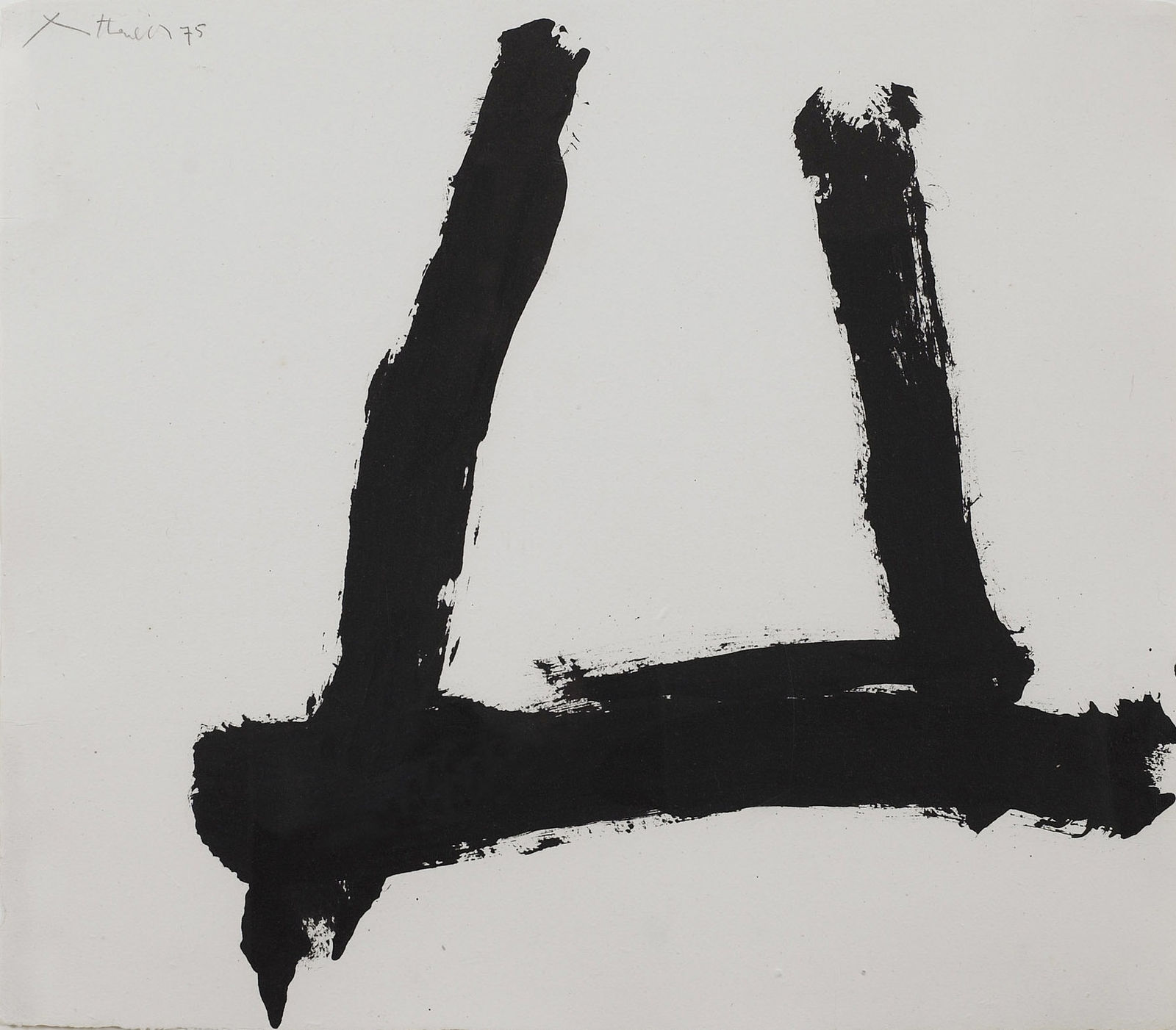 Robert Motherwell, Rough Open, 1975