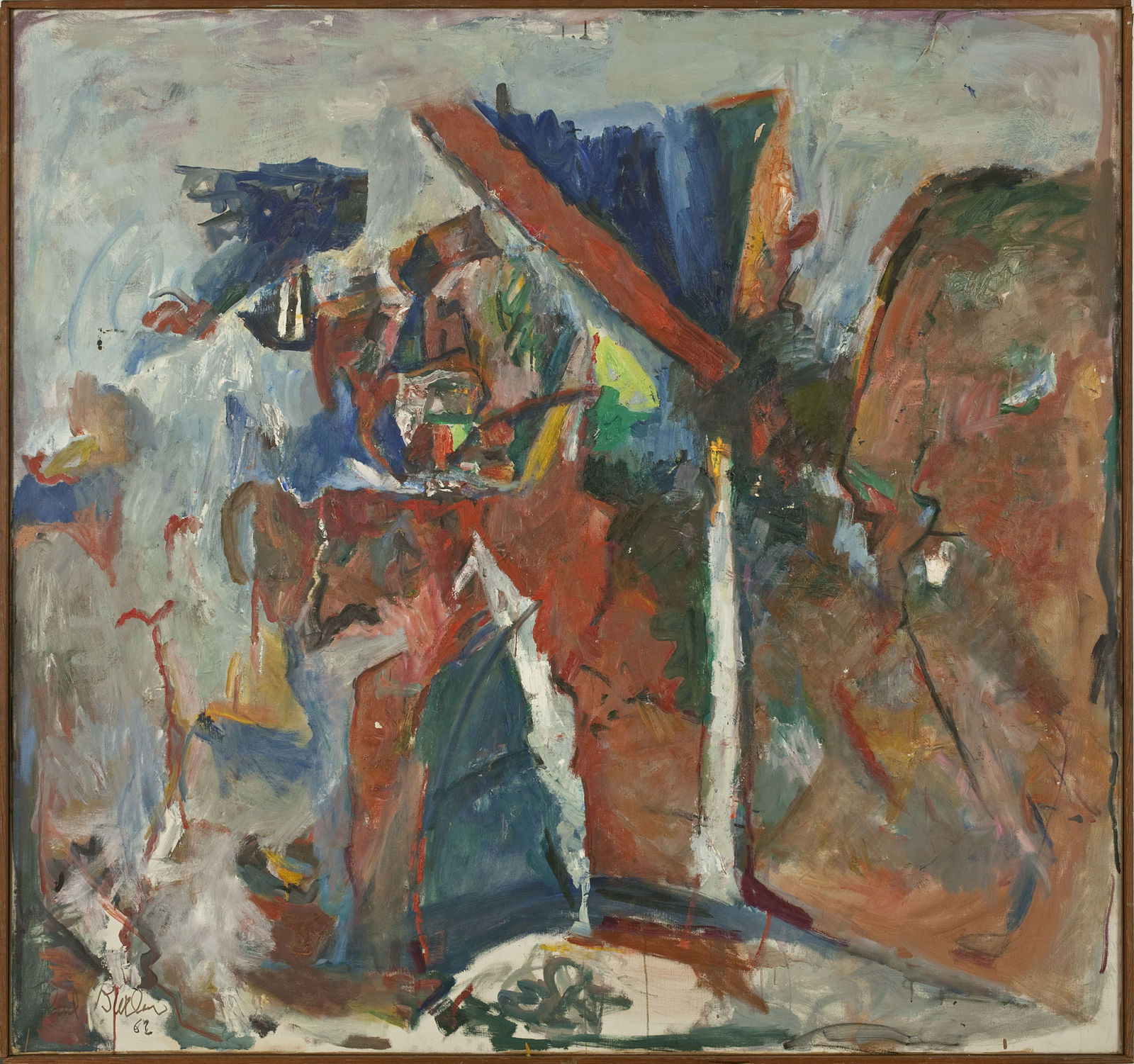 Paul Burlin, Route 66 Nowhere, 1961