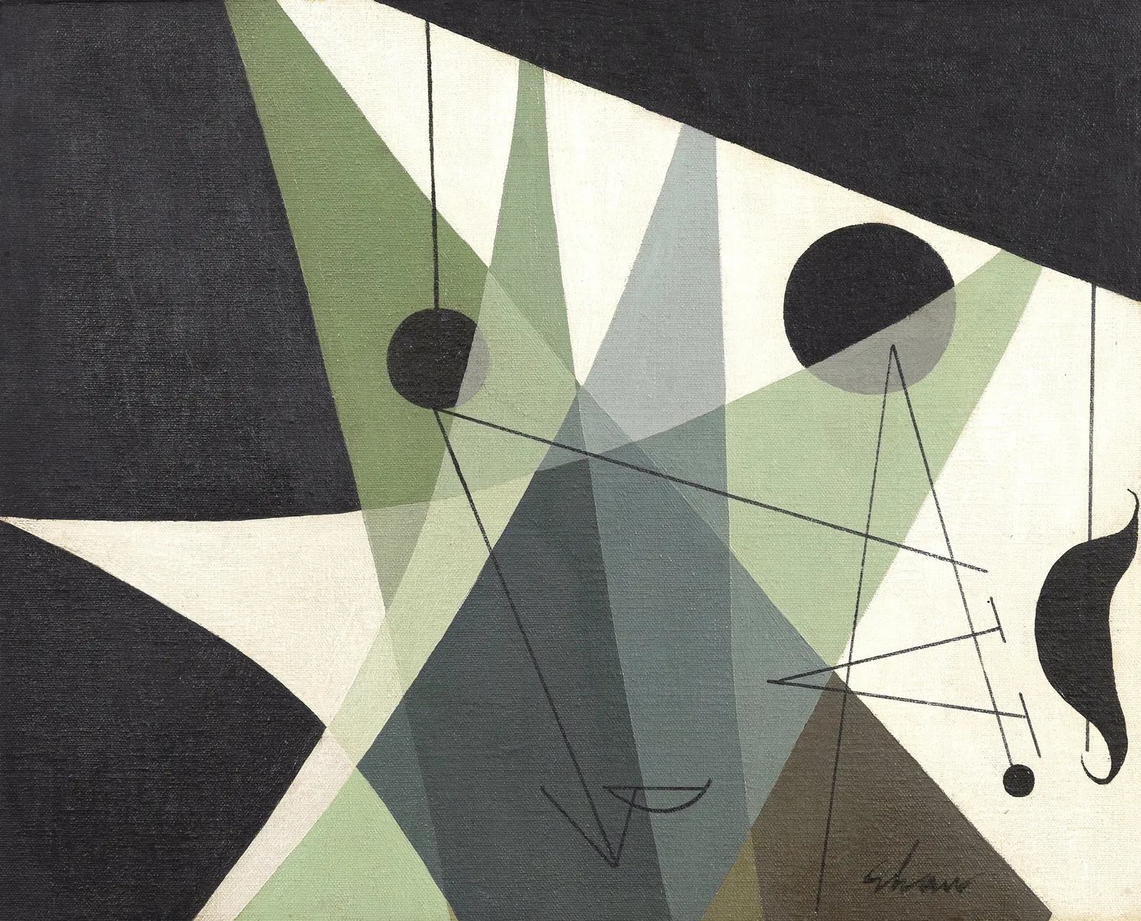 Charles Green Shaw, Untitled, c. 1940s