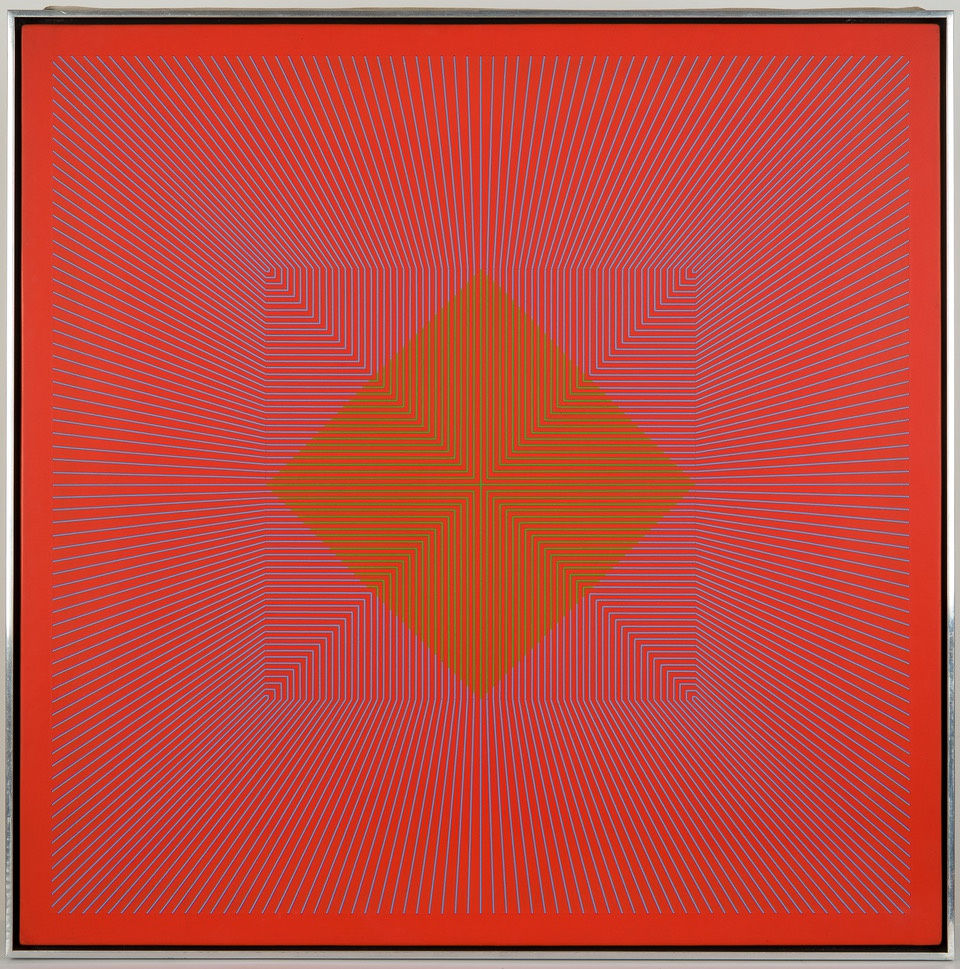 Richard Anuszkiewicz, Contained, 1965