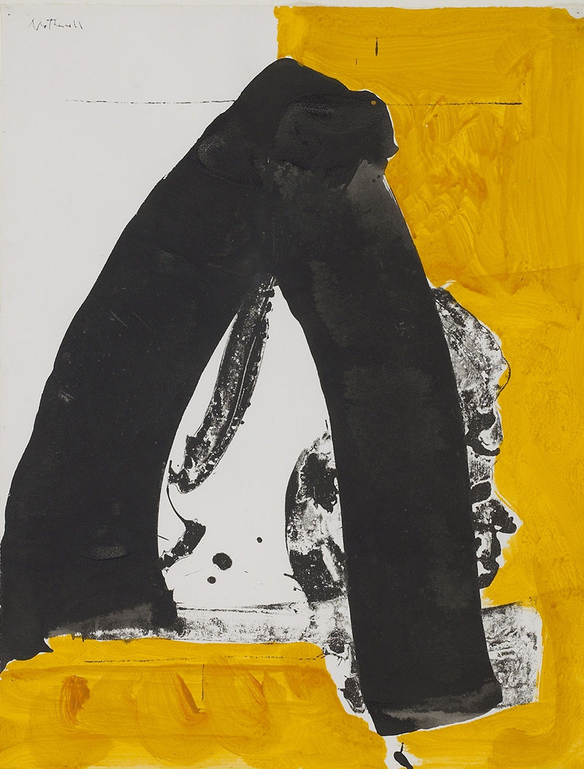 Robert Motherwell, I.H. Series No. 22 (The Basque Suite), 1970