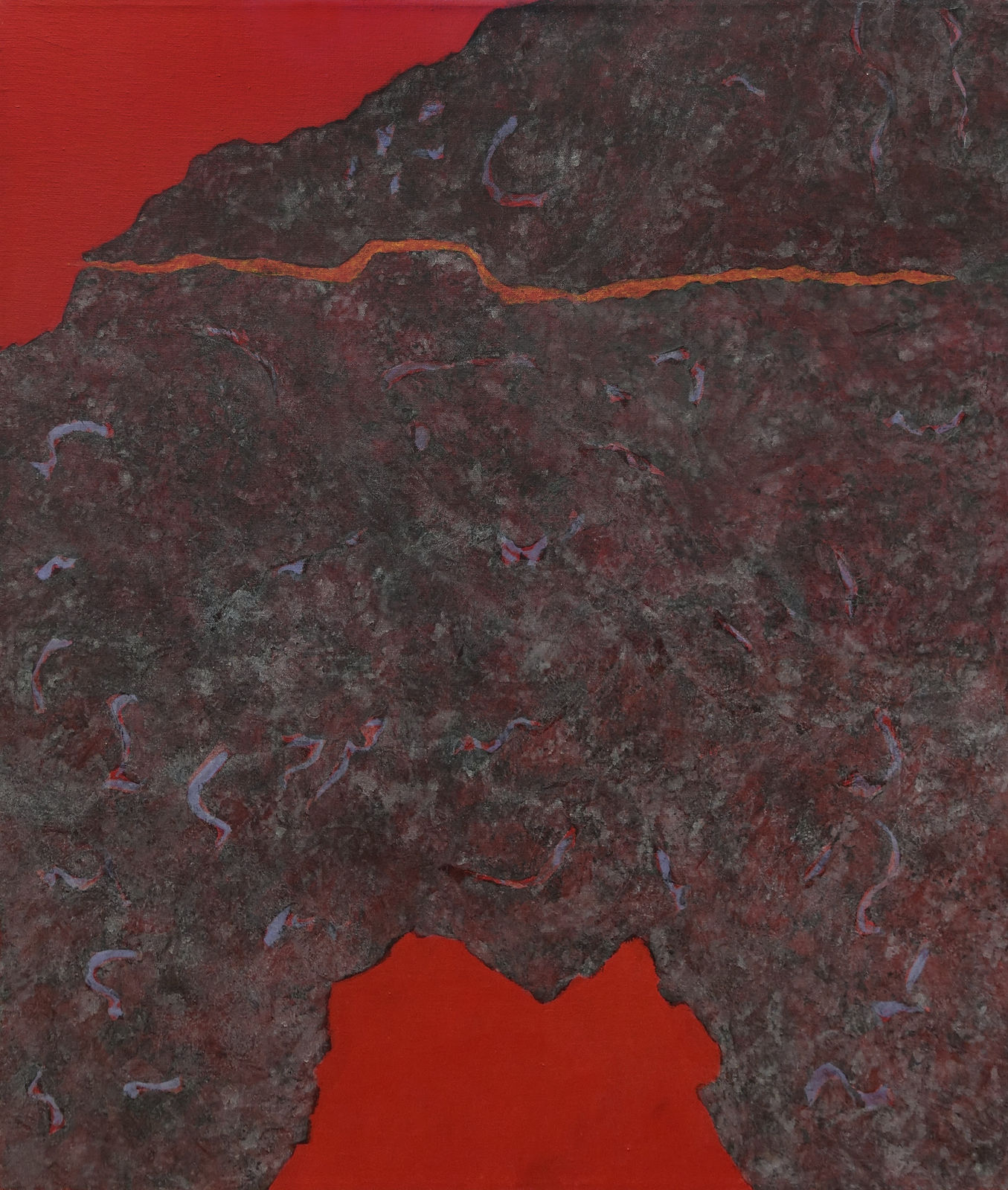 Theodoros Stamos, Edge of Burning Bush, 1980