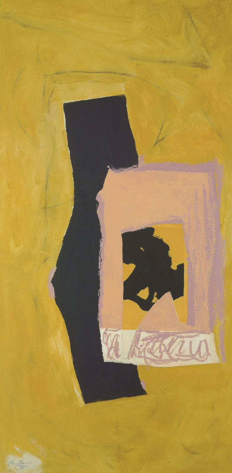 Robert Motherwell, Untitled, 1985