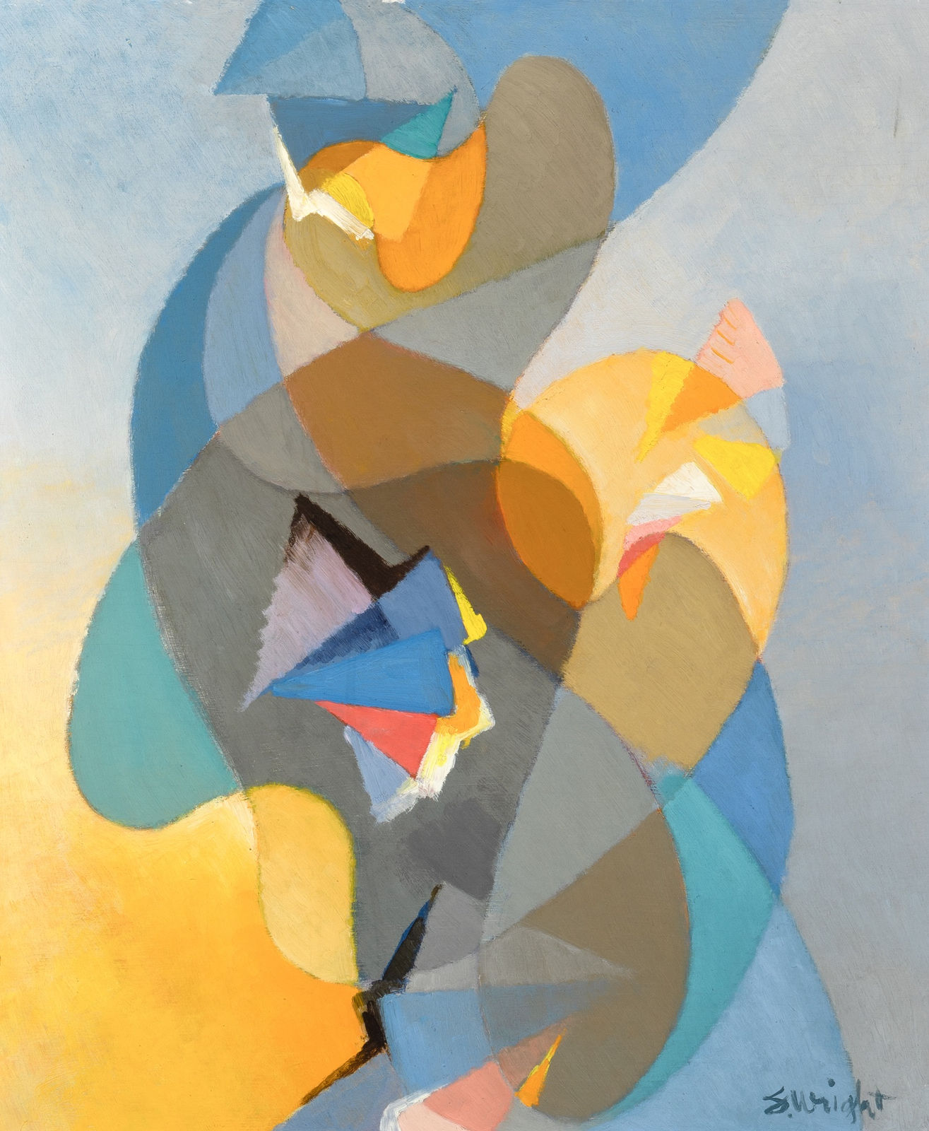Stanton Macdonald-Wright, Phoenix, 1962