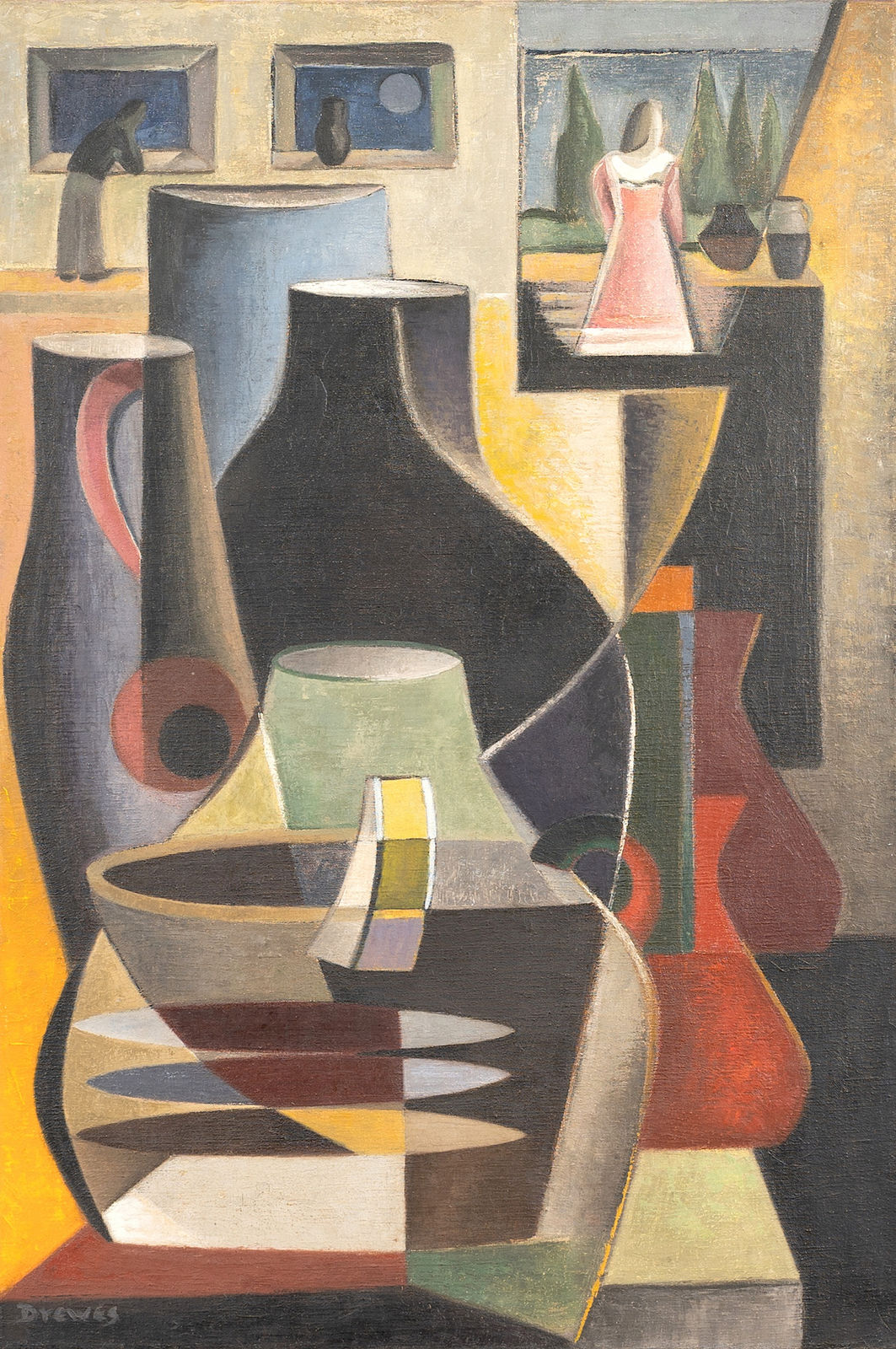 Werner Drewes, Potter's Workshop, 1948