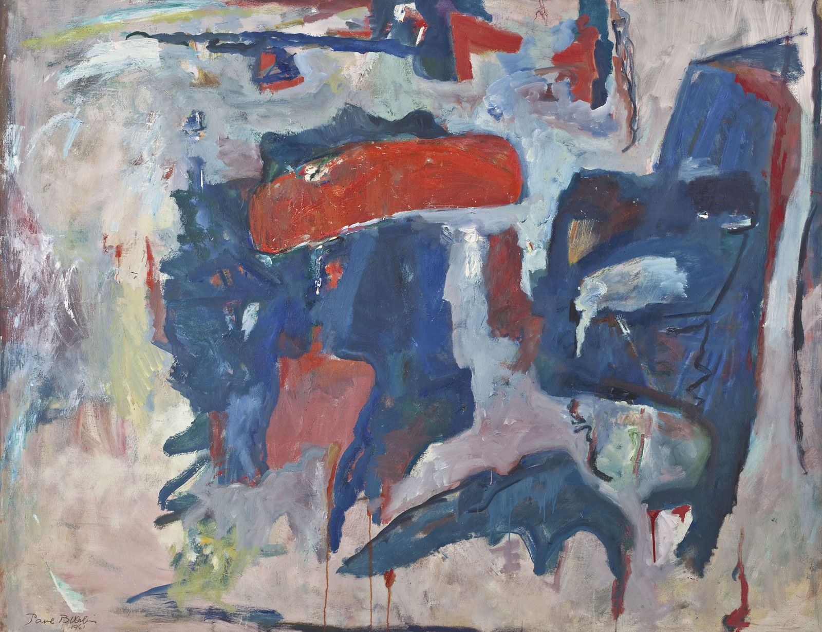 Paul Burlin, Nothing at Will, 1961