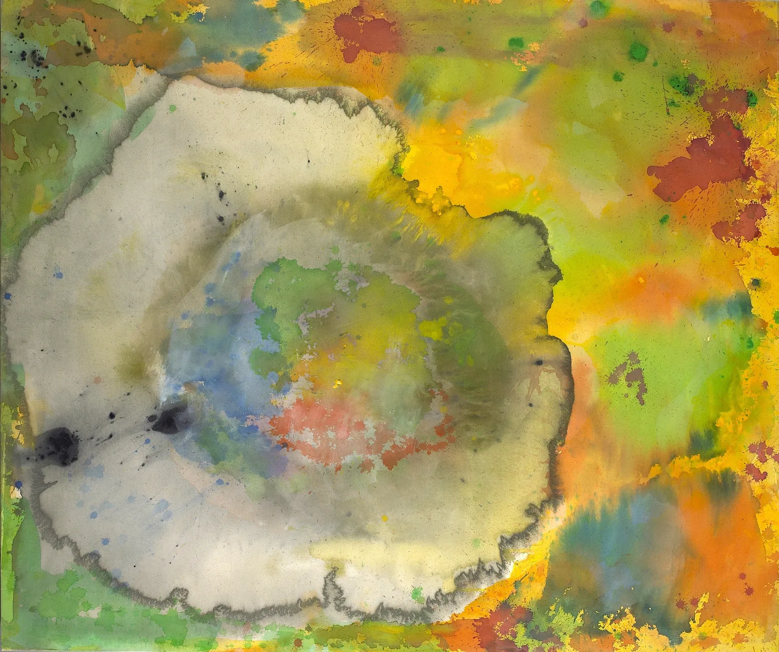 Vivian Springford, Stain Yellow Green (VSF 586), c. 1970s