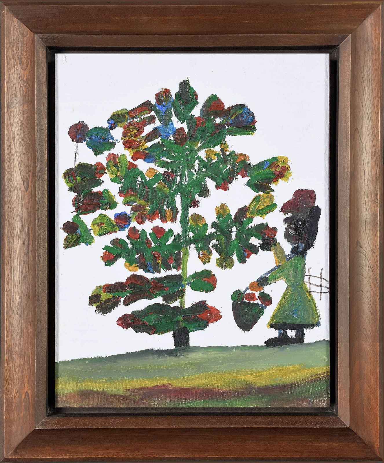 Clementine Hunter, Apple Picking