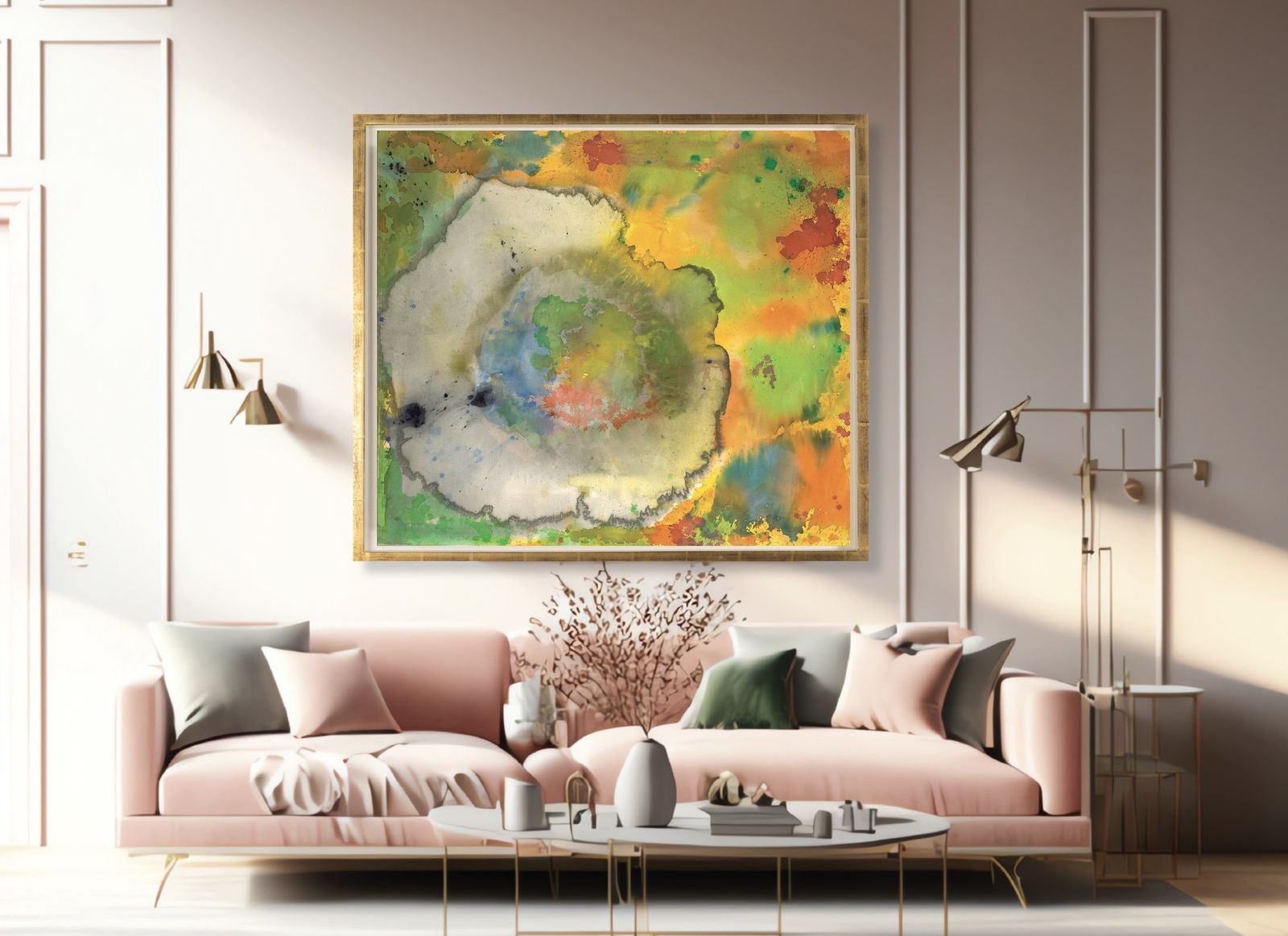 Vivian Springford, Stain Yellow Green (VSF 586), c. 1970s