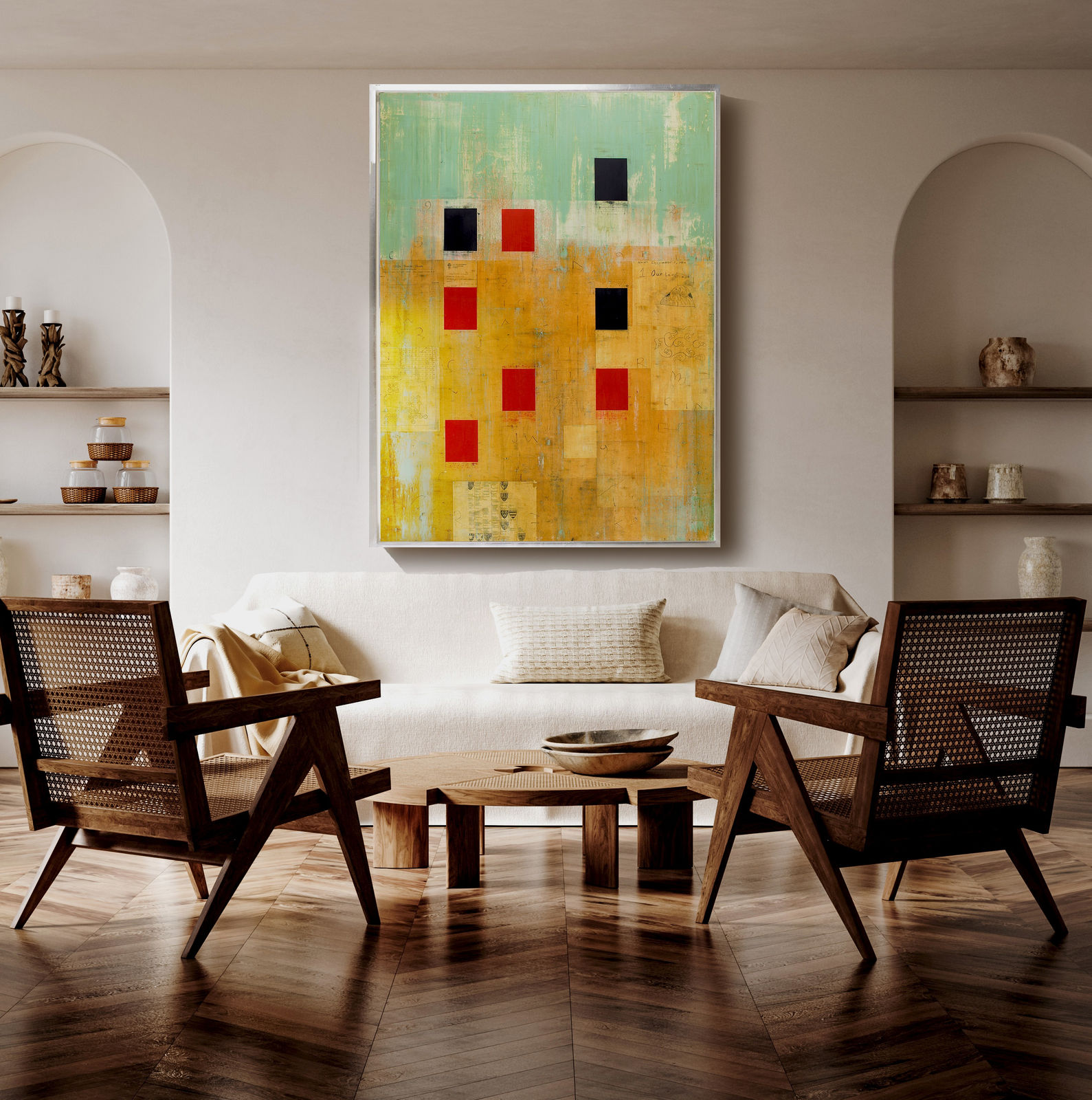 Robert Kelly, Tree of Consanguinity XVI (Our Landscape), 1997