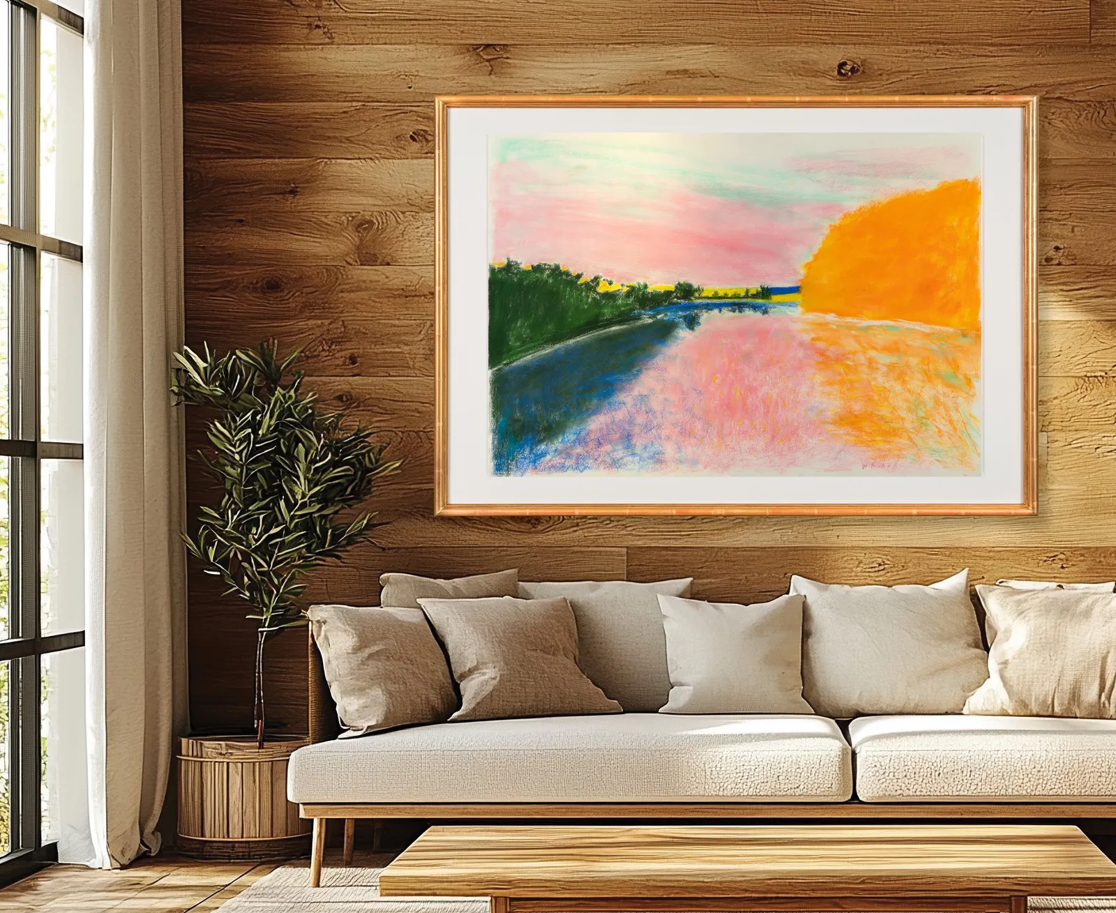 Wolf Kahn, Untitled, c. 1990s