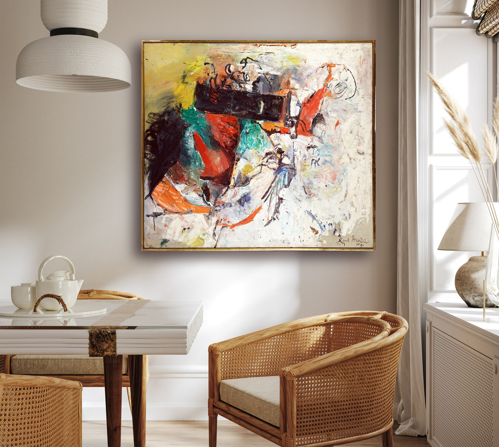 Paul Burlin, Black T, 1959