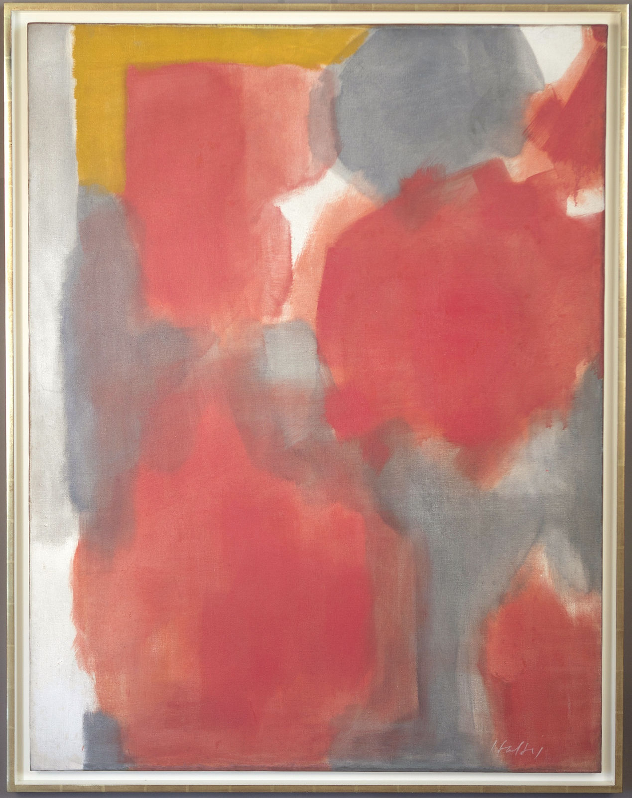 Carl Holty, Red Gold, 1958