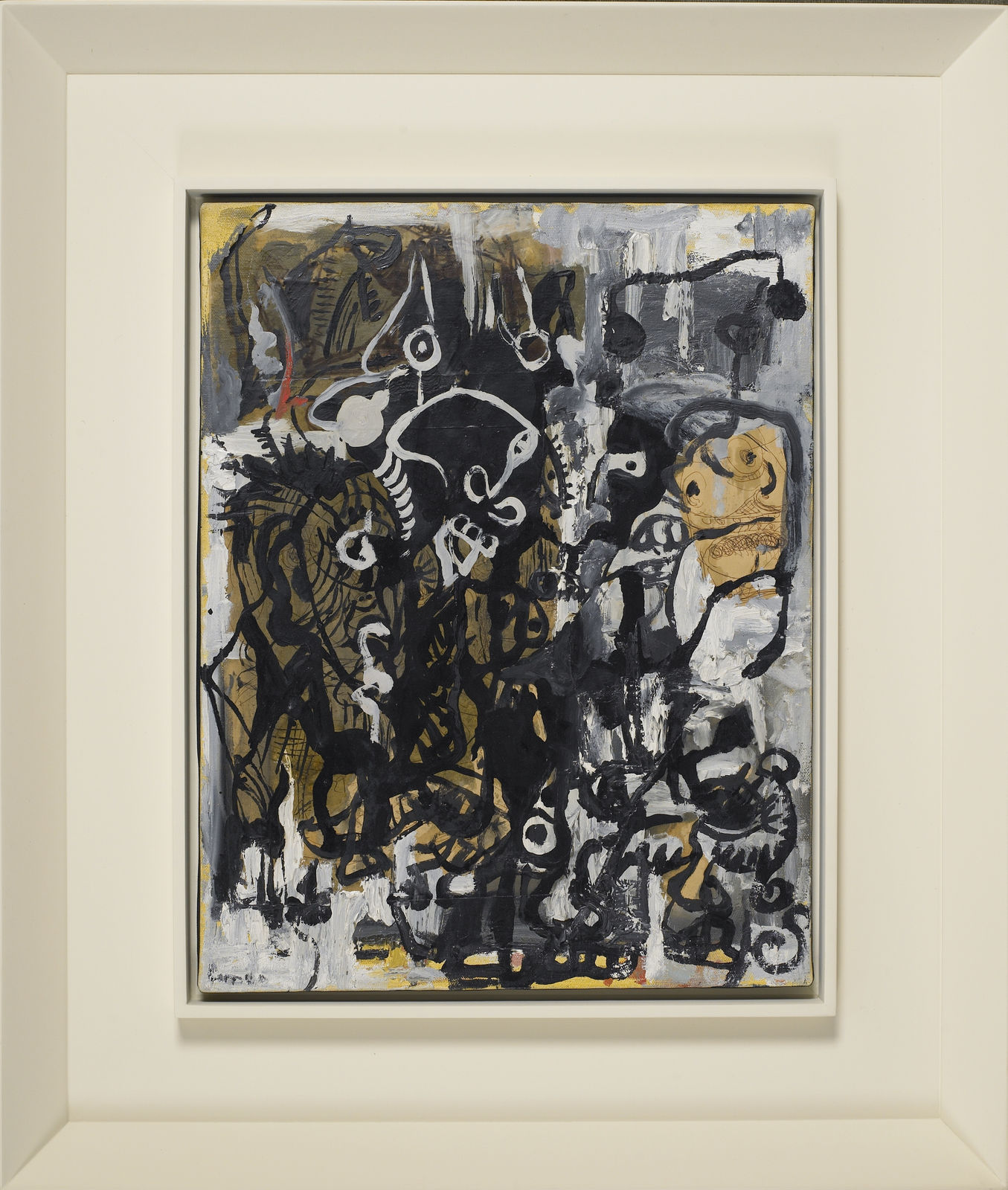 George Condo, Improvisation I, 1984