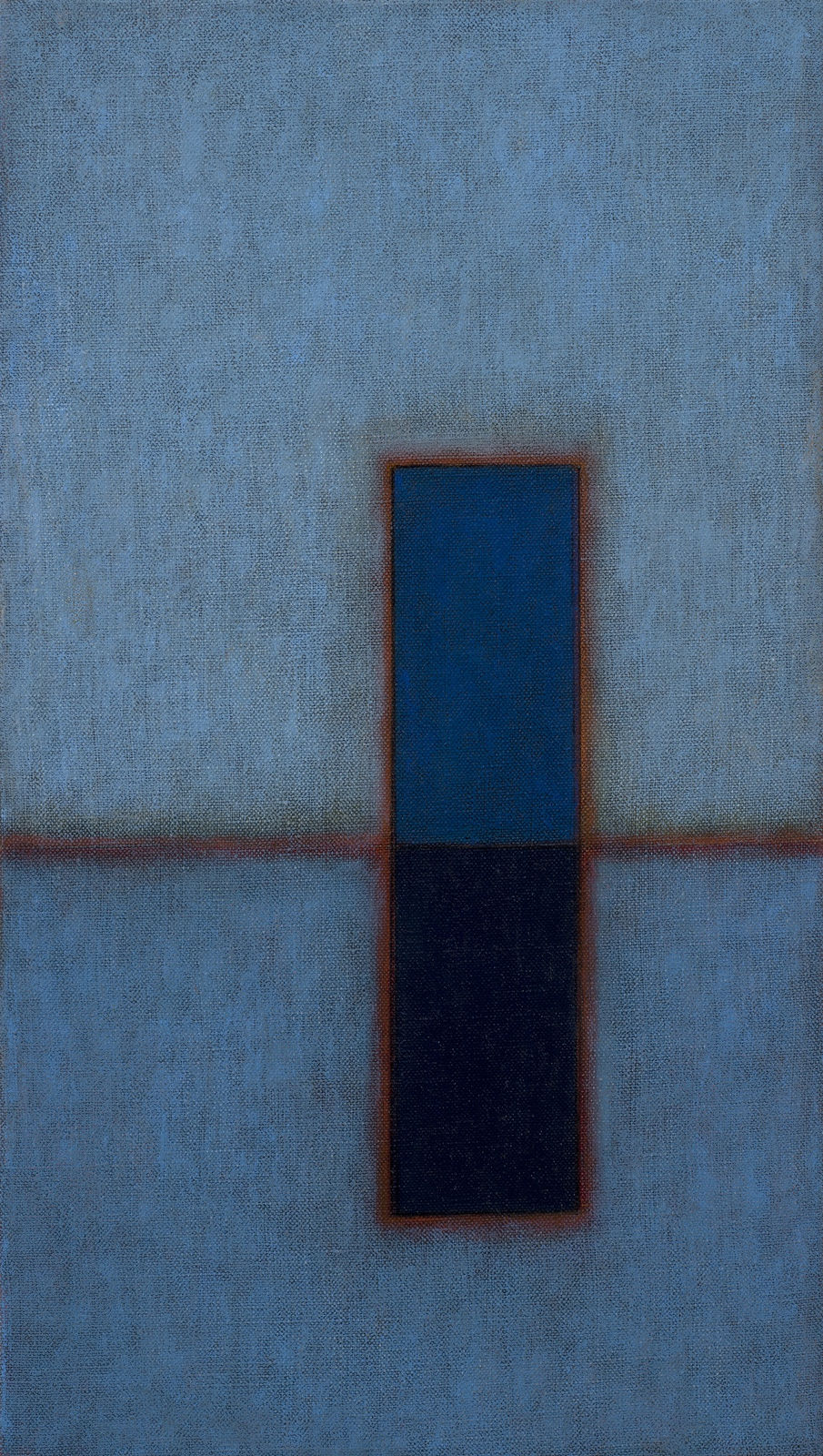 Emma Alcock, Rectangle, Blue, 2017