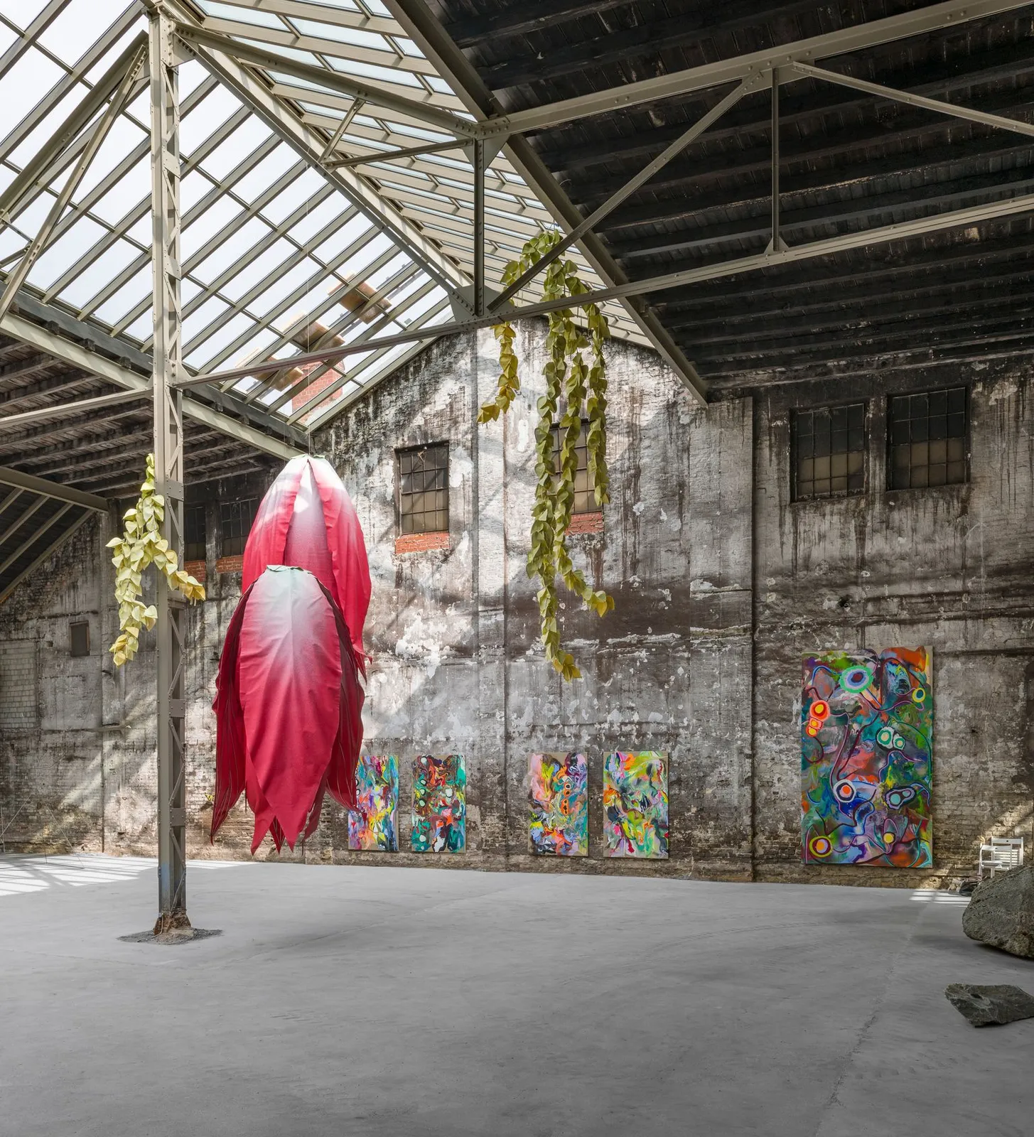 installation view, 2021, K60, photo by Trevor Good, courtesy of the Artists and Hua International