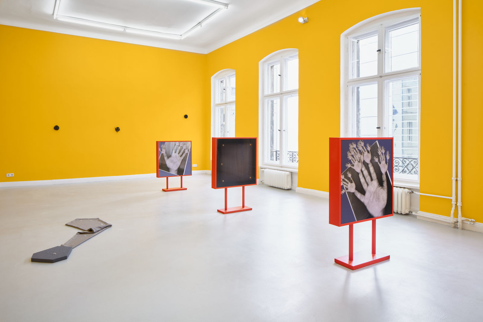exhibition view, 2023, 3 by Alfredo Aceto, Hua International Berlin, photo by Joe Clark.