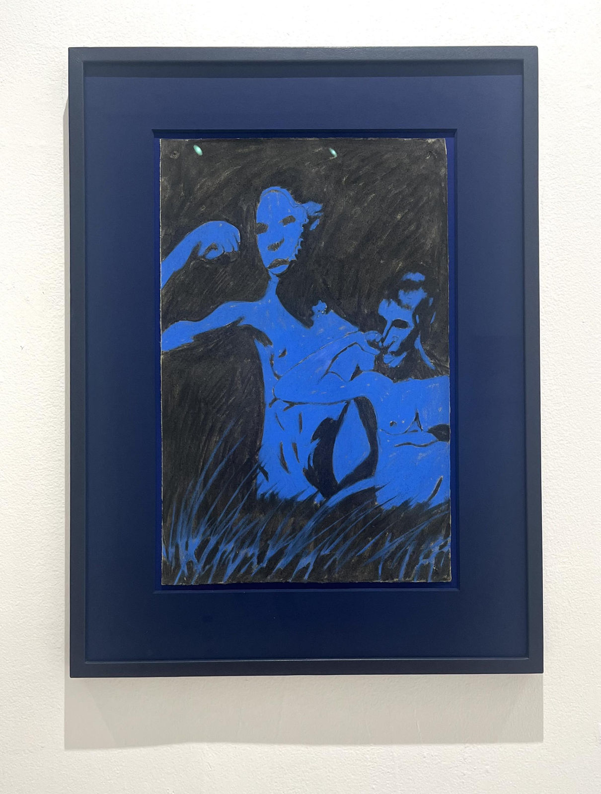 Chris Ofili, Blue Biceps, 2005