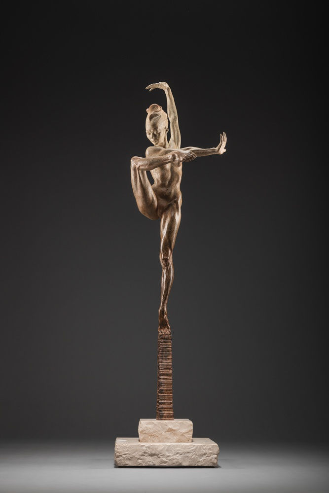 Richard MacDonald, Contemporary Nude Spire IV - Clarity, 2012