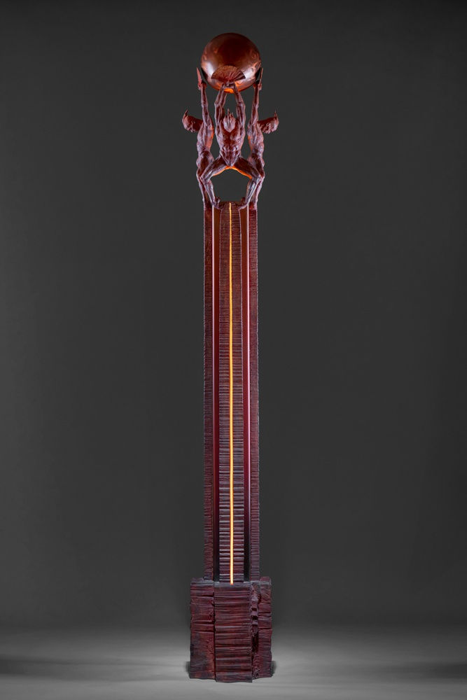 Richard MacDonald, Spirit, Red, 2015