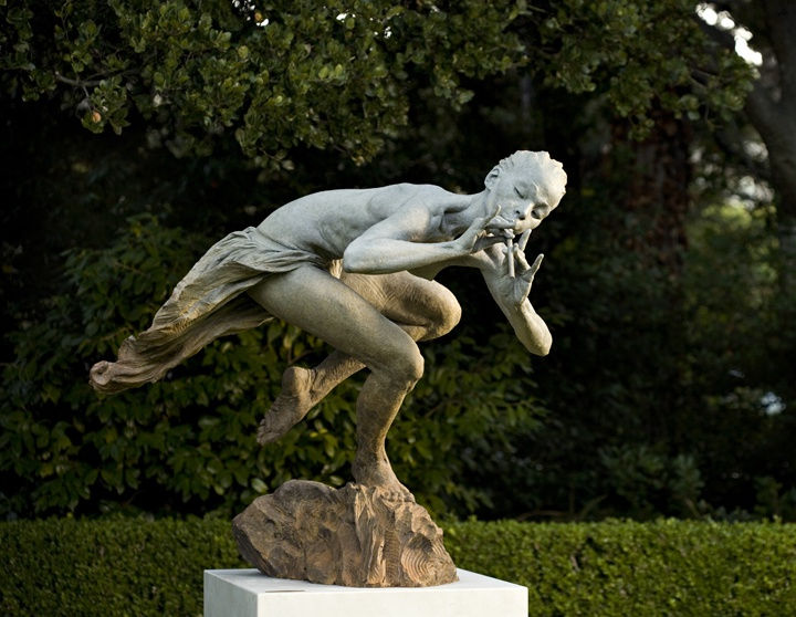 Richard MacDonald, Piper, Draped, Life Size, 2001