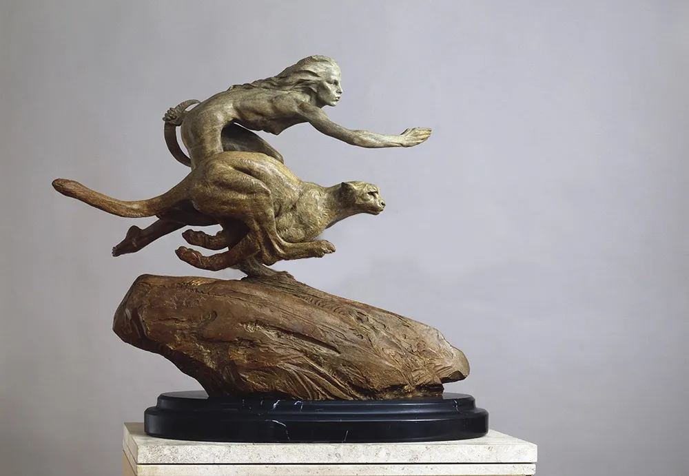 Richard MacDonald, Diana and the Female Cheetah, 2010