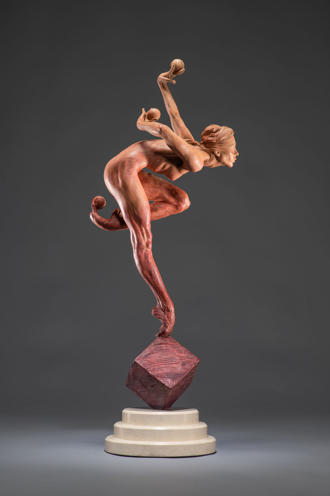 Richard MacDonald, Blind Courage, Third Life, Red, 2018